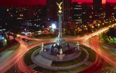 The angel of Independence in Mexico City