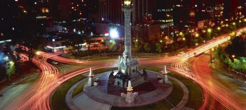 The angel of Independence in Mexico City