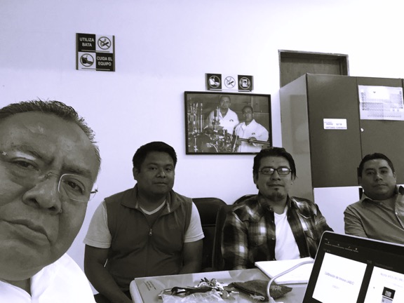 Visita del Dr. Carlos Lara del Instituto Tecnológico de Ciudad Madero , Tamaulipas, MX